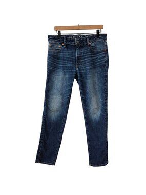 American Eagle Slim Jeans Medium Wash Airflex Temp Tech Denim Men's 32x32